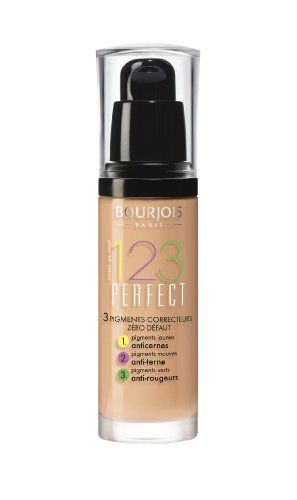 Bourjois 123 Perfect Foundation - Rose Beige 56 | Flawless Full Coverage Liquid Makeup for All-Day Wear | Perfect for Daily Use, Special Occasions & Photography