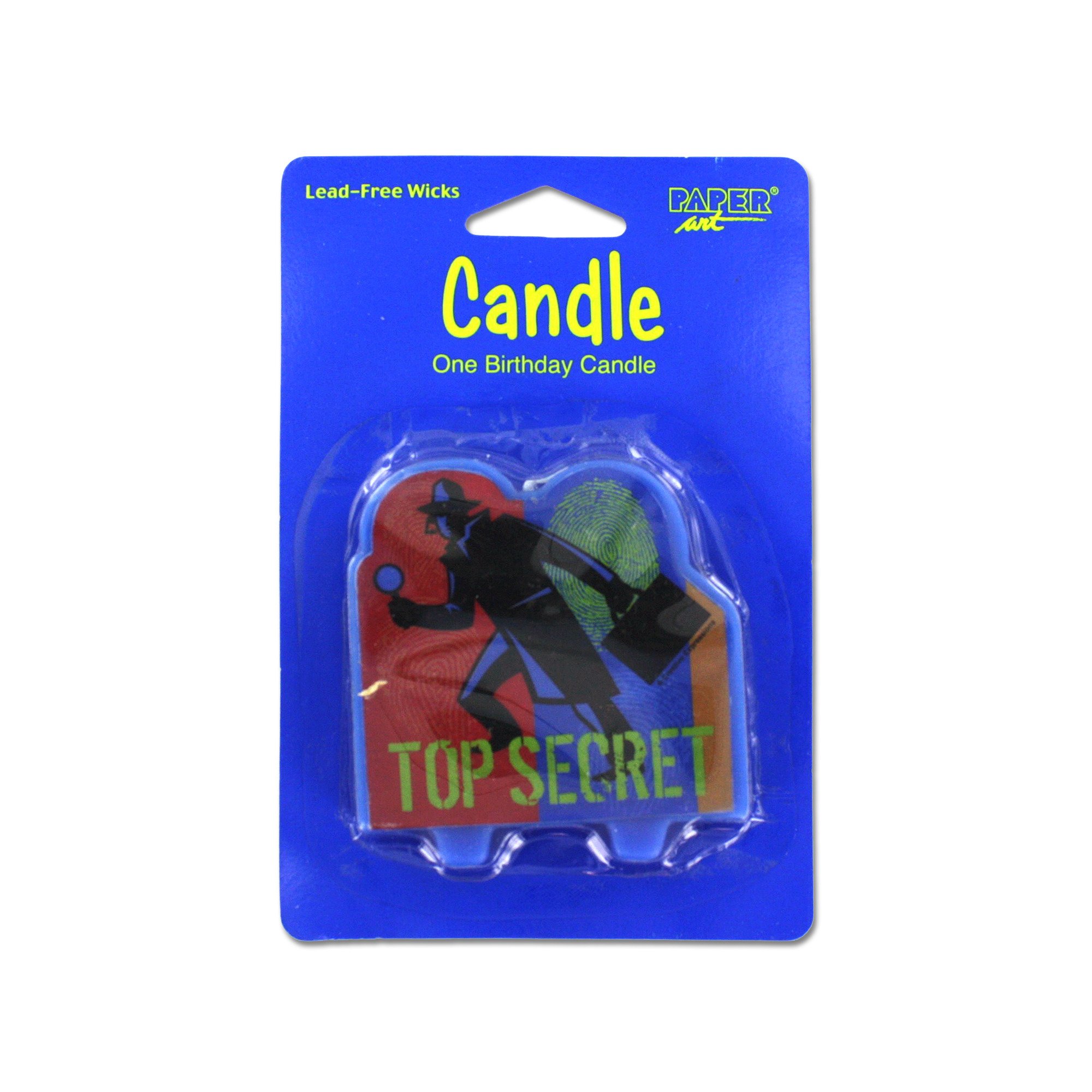 Kole Imports Top Secret Birthday Candle - Fun Surprise Party Candles for Birthdays, Celebrations & Special Occasions