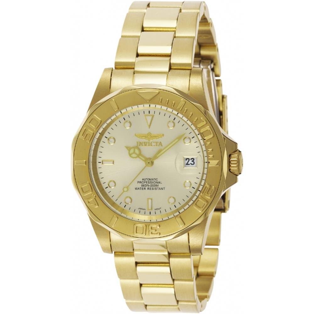 Invicta 9010 Men's Automatic Pro Diver G2 Watch - Stainless Steel Dive Watch for Men - Waterproof, Shock Resistant - Perfect for Swimming, Snorkeling & Everyday Wear