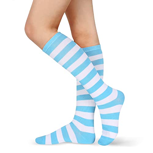 White and Blue Stripe