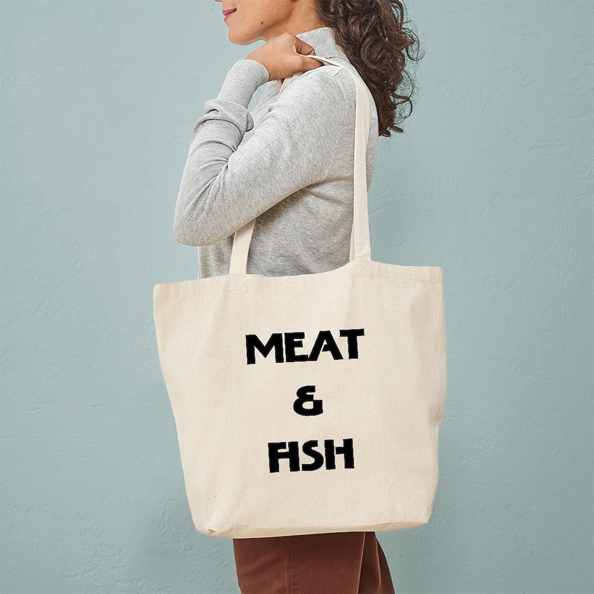 Eco-Friendly Reusable Grocery Tote Bag - Natural Canvas Shopping Bag for Groceries, Farmers Market & Beach | Sustainable Cotton Carryall for Everyday Use