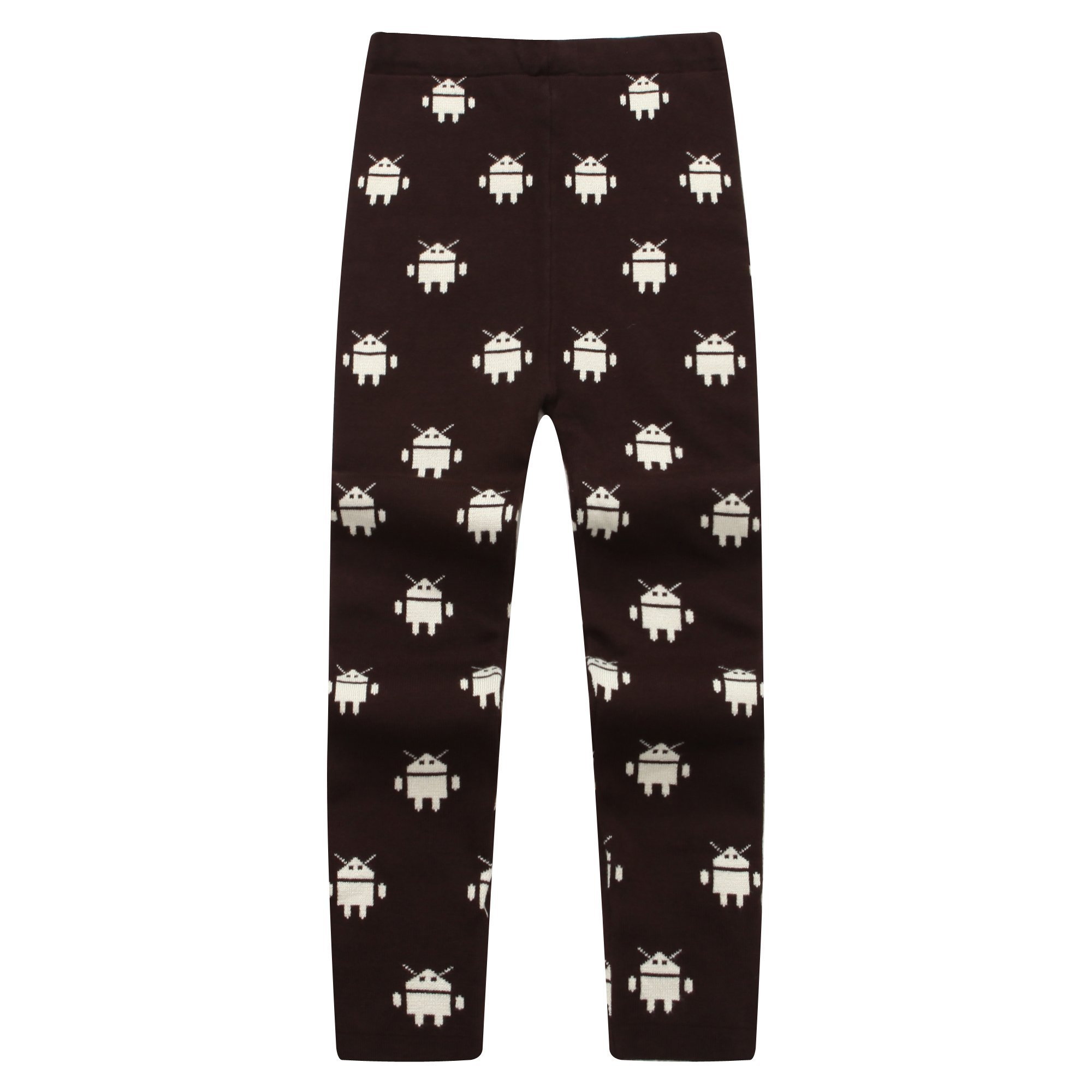 Richie Girls' Knit Leggings - Soft & Stretchy for Play & School