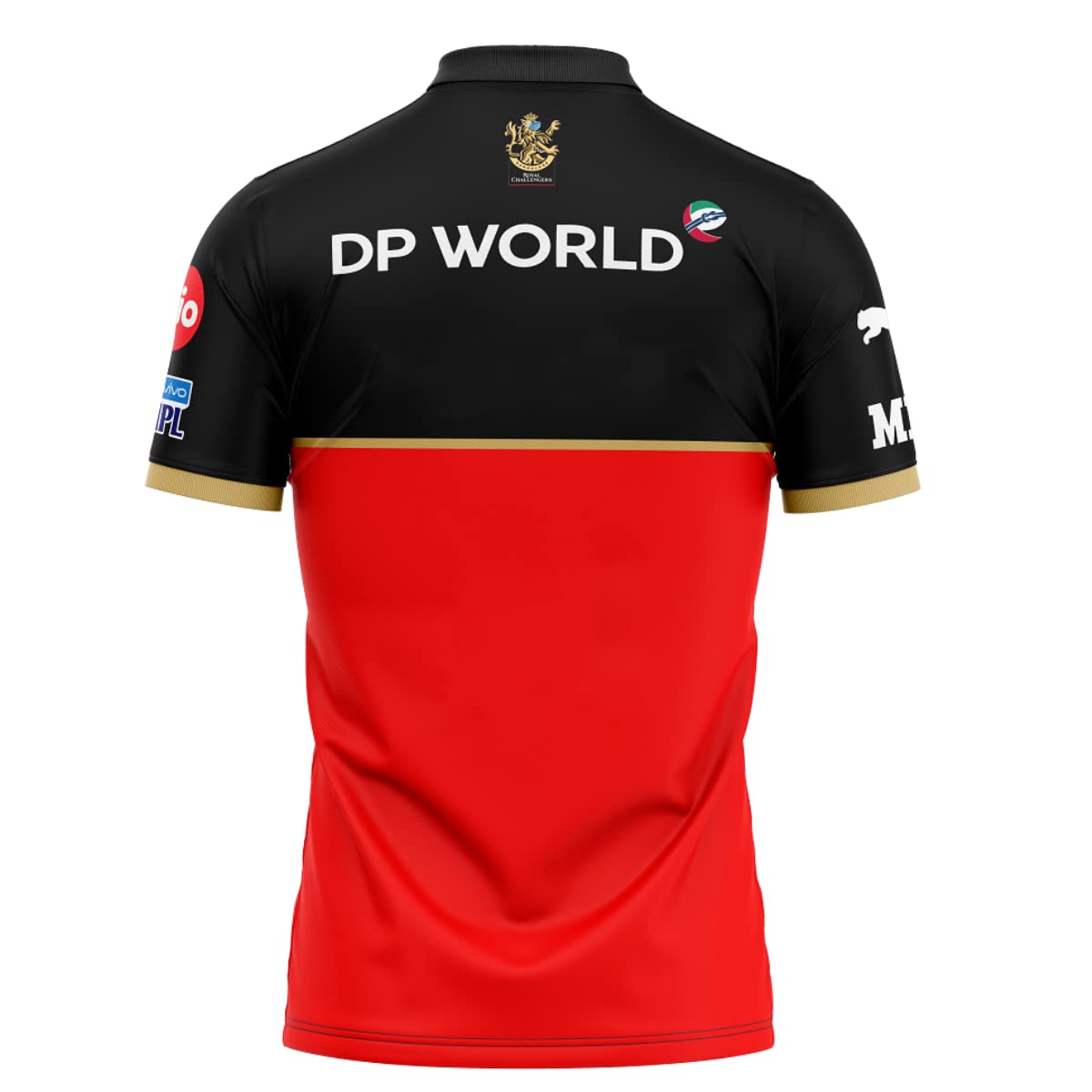 Royal Challengers Bangalore RCB Red IPL Cricket Jersey - Breathable Dryfit Stretchable Sports Wear for Men - Perfect for Cricket Matches, Fan Events & Casual Wear