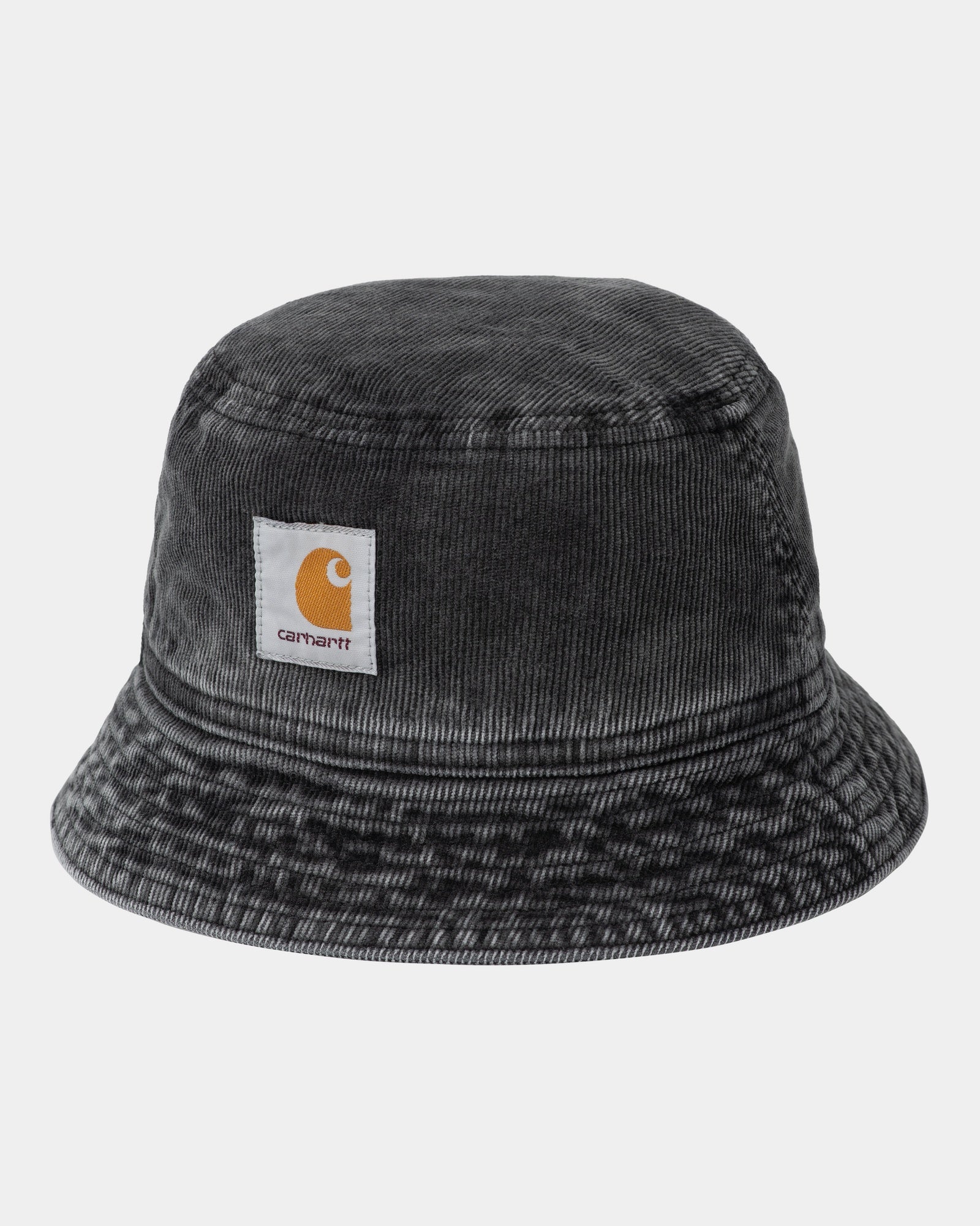 Reynold Corduroy Bucket Hat for Men & Women - Vintage Washed Black Cotton Sun Hat for Outdoor Activities, Beach, Hiking & Casual Wear