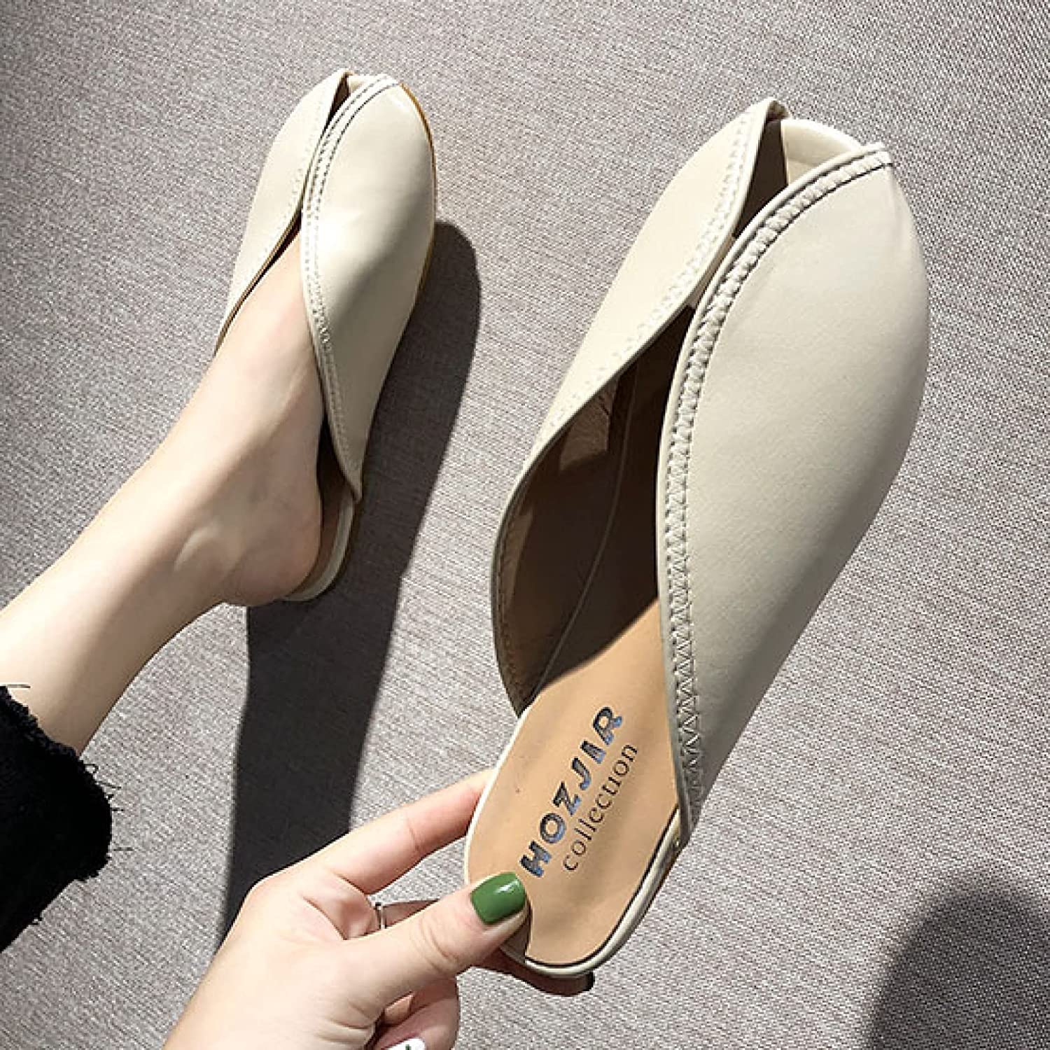 Women's Comfortable Elastic Flat Mules - Classic Slip-On Loafers for Party, Daily Wear & Casual Outings - Perfect for Home, Office & Summer Vacations