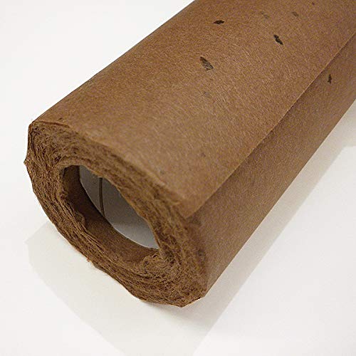Premium Japanese Tea Paper Roll - Natural Brown Wrapping Paper 26