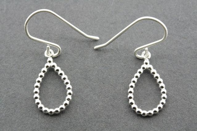 Exquisite Beaded Teardrop Cutout Earrings for Women – Elegant Boho Chic Jewelry for Parties, Weddings & Everyday Wear