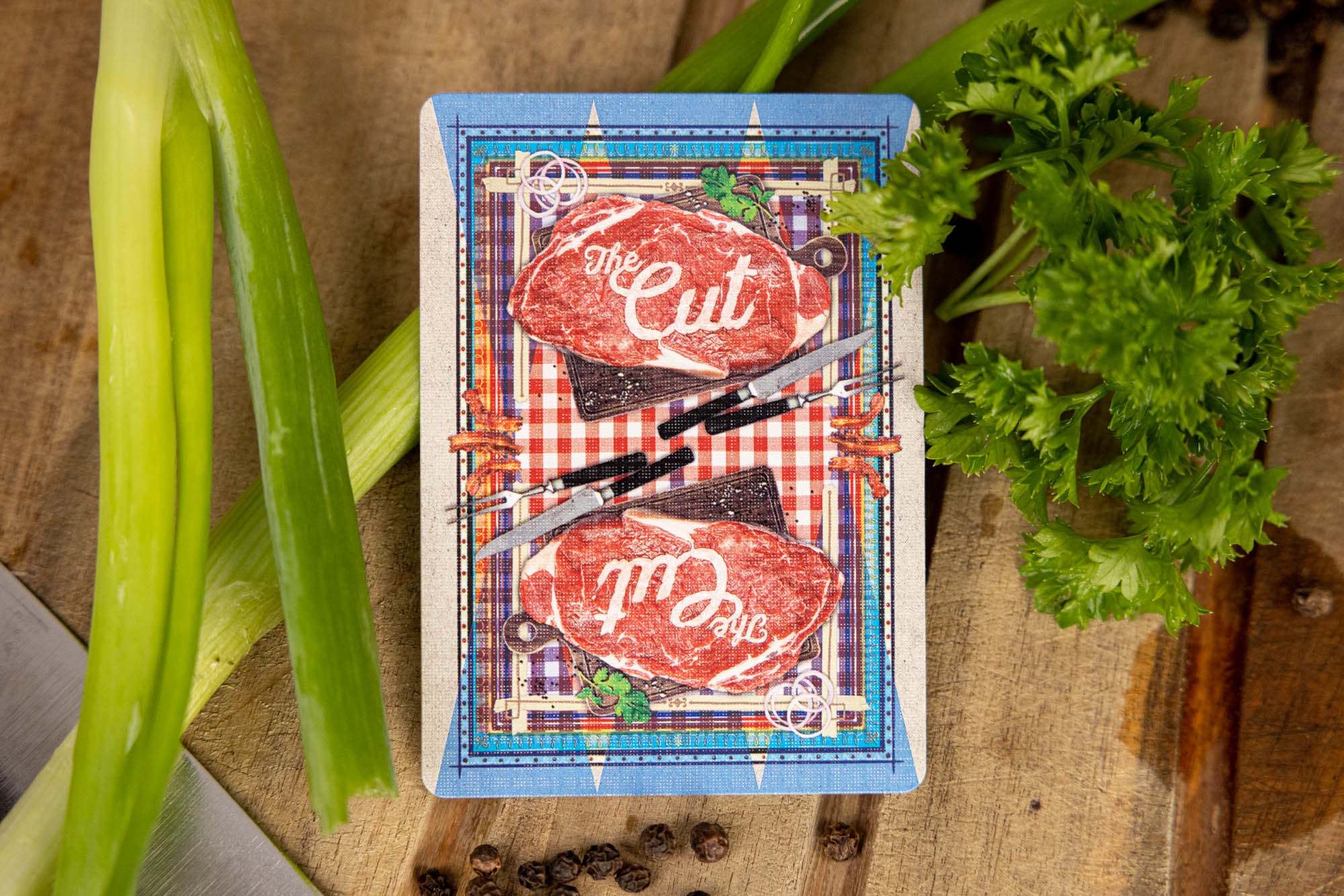 Premium The Cut Playing Cards - Unique Artistic Design, Durable & Smooth Finish - Perfect for Magic Tricks, Cardistry, Poker Nights & Collectors