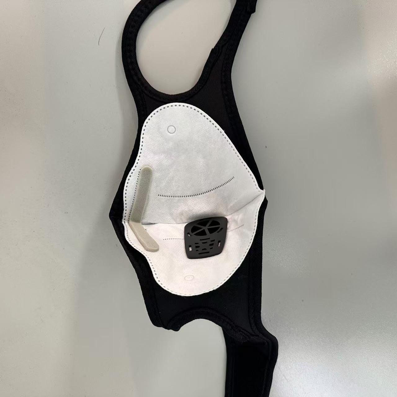 Rechargeable Cooling Face Mask with Fan for Cycling, Running & Outdoor Sports - Breathable & Sweatproof for Hot Weather Workouts