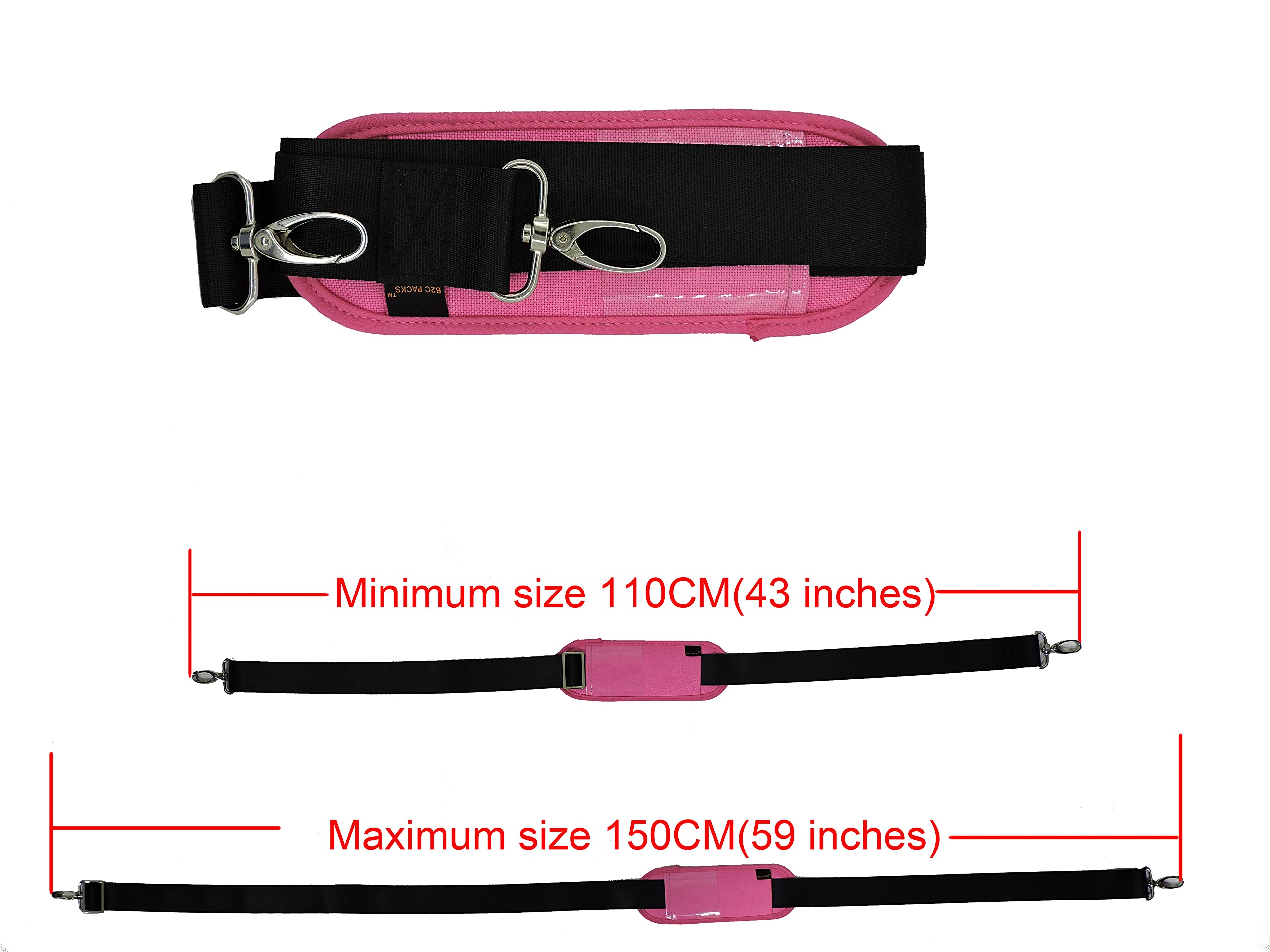 Adjustable Replacement Shoulder Strap for Handbags & Purses - Durable & Comfortable Bag Belt for Women - Perfect for Work, Travel & Everyday Use