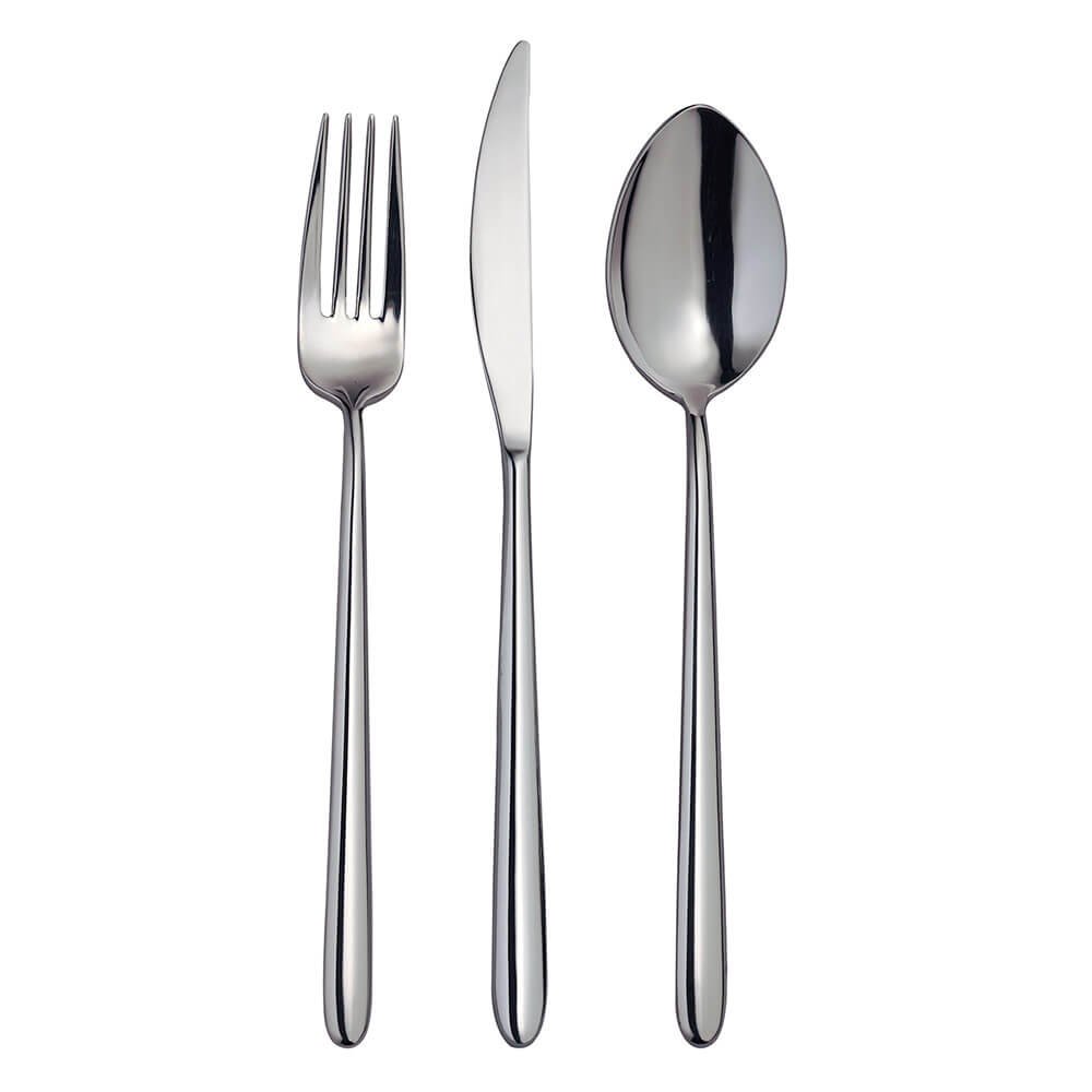 24-Piece Stiletto Cutlery Set - Premium Polished Stainless Steel Knives for Kitchen, Dining & Entertaining - Perfect for Home Chefs, Dinner Parties & Gift Giving