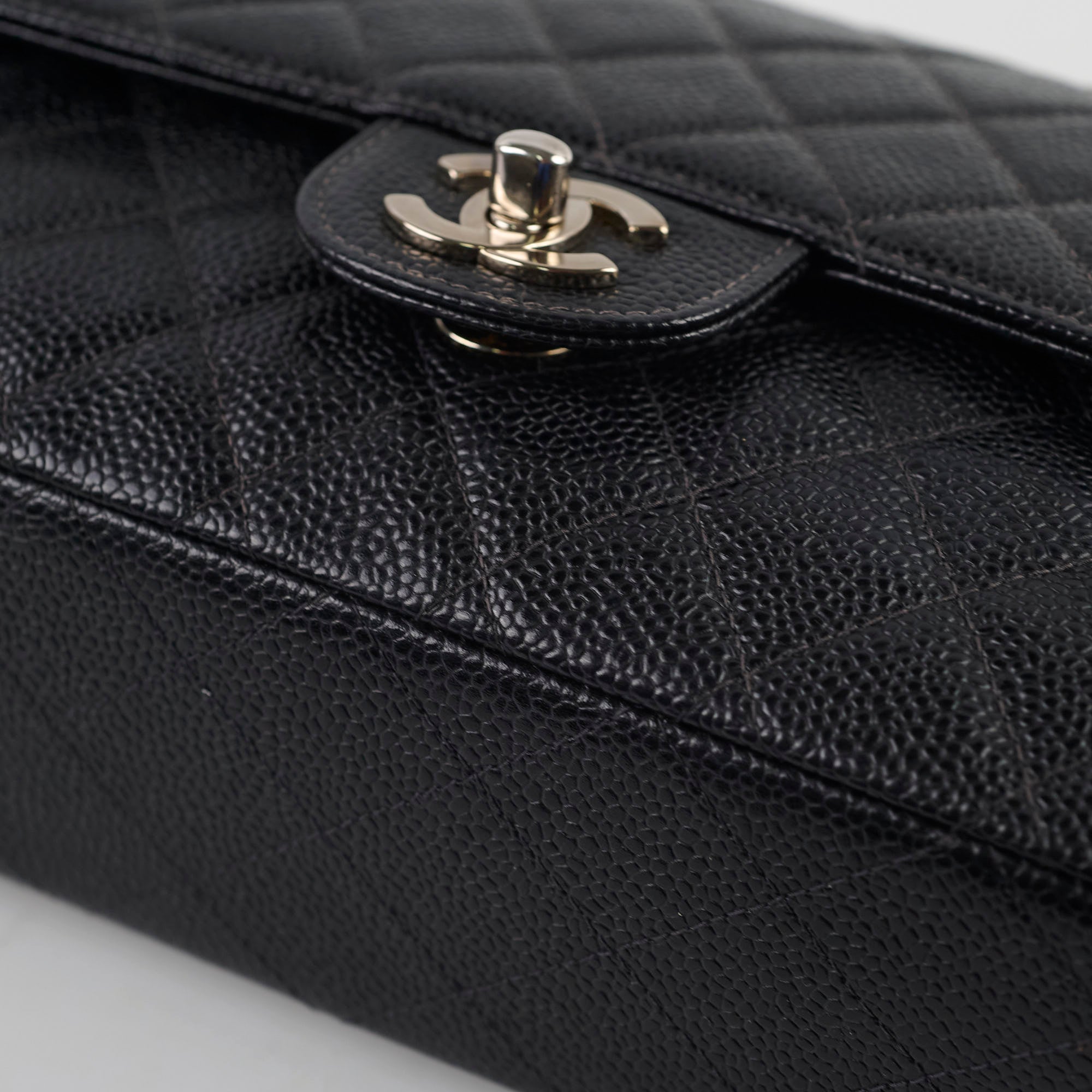 Chanel Caviar Easy Flap Bag White Series 20 - Luxury Designer Handbag for Women, Perfect for Parties, Weddings & Everyday Use
