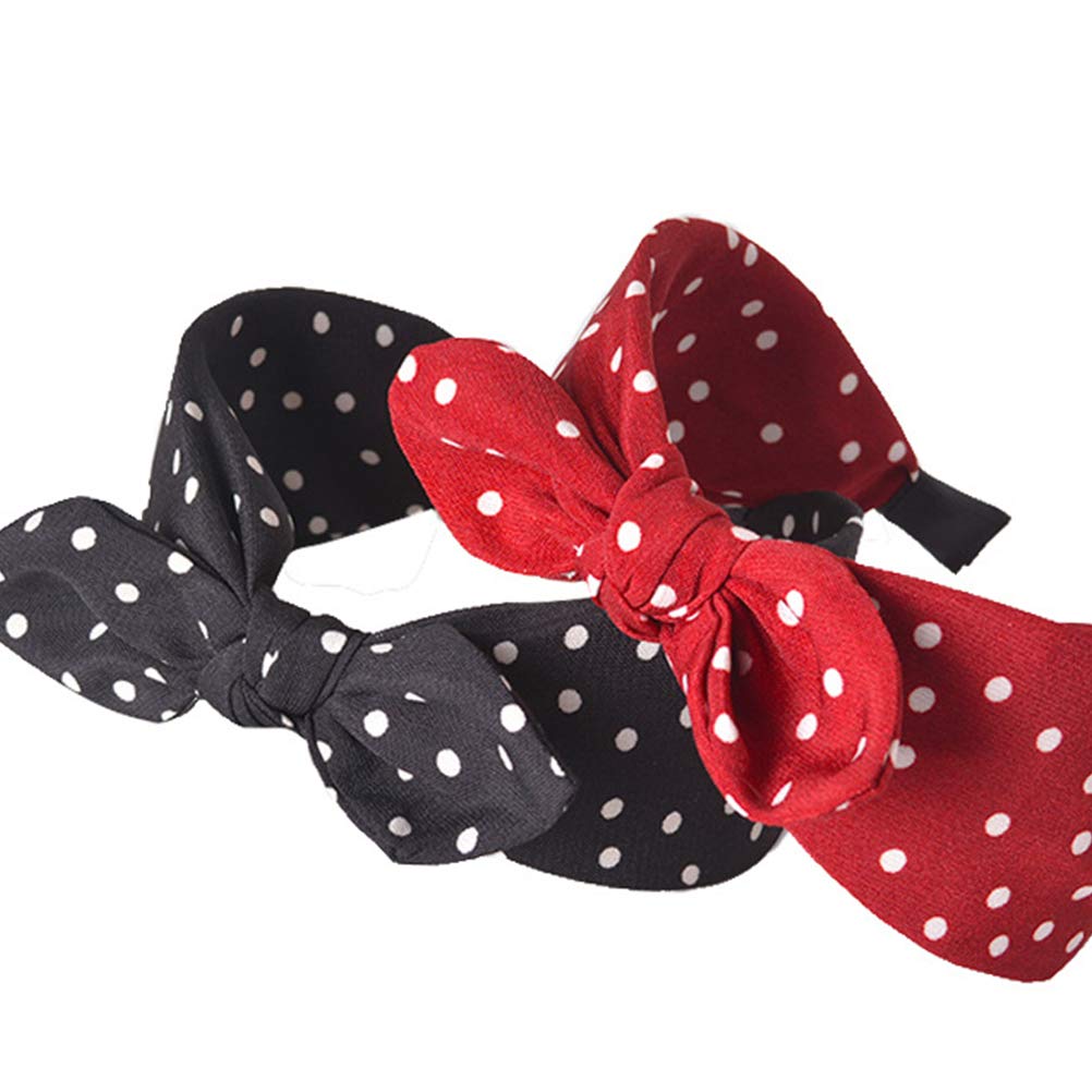 6Pcs Women's Fashion Headbands Set - Soft Hair Bandanas, Bowknot Headwraps & Hair Hoops for Women - Perfect for Workouts, Yoga, Running, and Everyday Styling