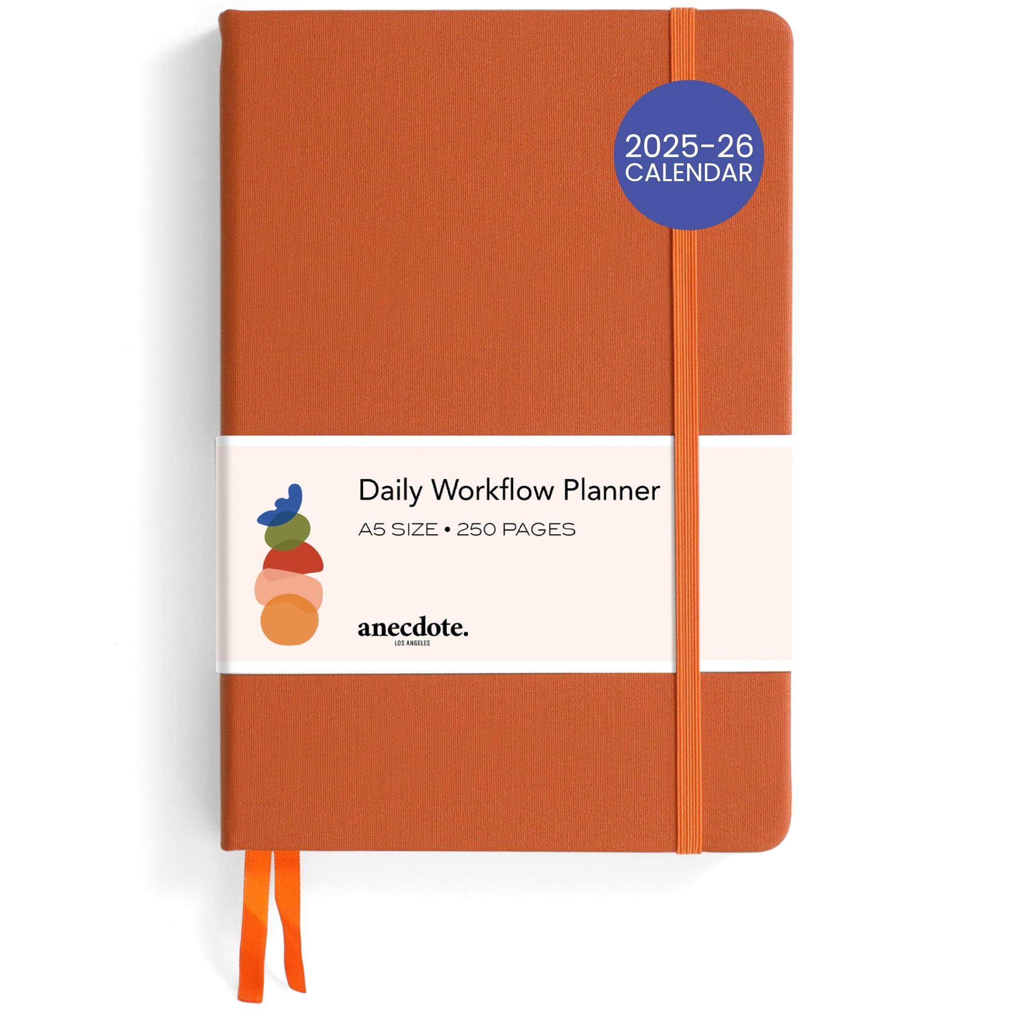 2025-2026 Anecdote Planner - Monthly Weekly Daily Goal Setting Organizer with Hardcover A5 Size | Perfect for Students, Professionals & Entrepreneurs | Start Anytime & Achieve Success | Nutmeg Design | Ideal for Work, School & Personal Productivity