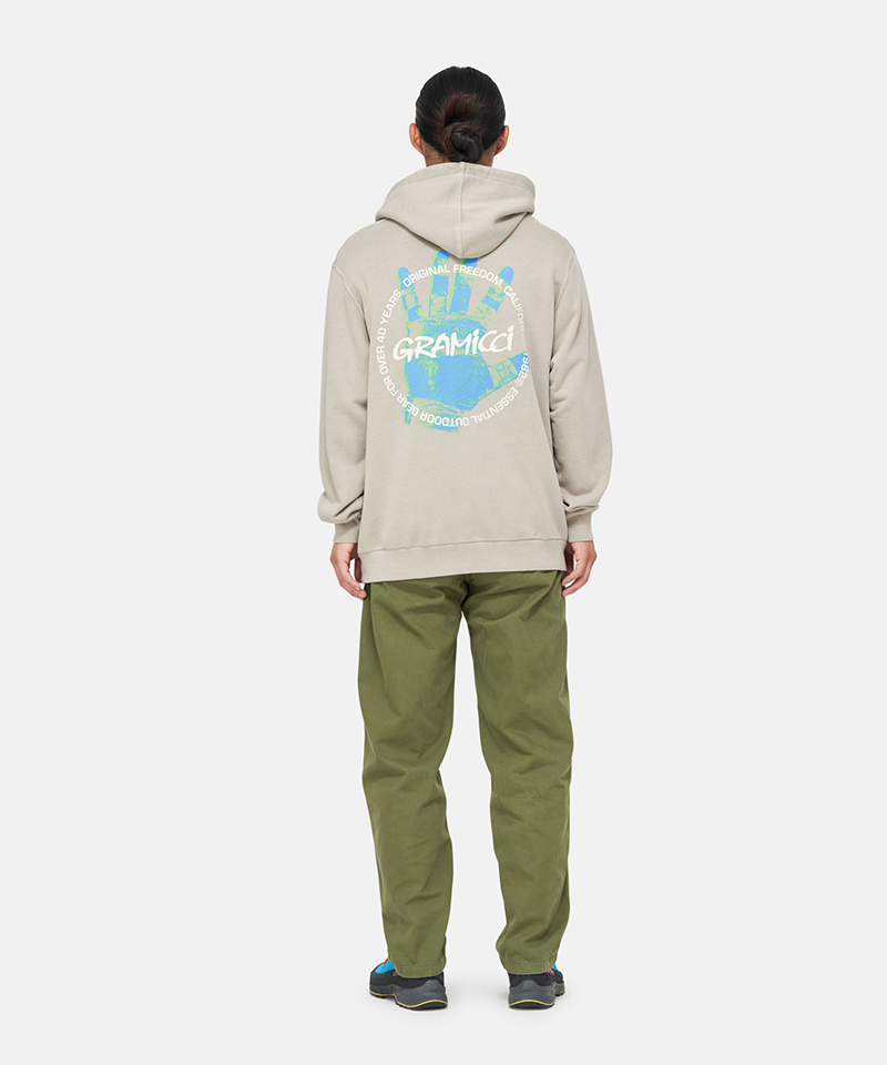 Climber's Hand Hooded Sweatshirt - Comfortable & Durable Pullover for Outdoor Adventures - Perfect for Hiking, Camping & Rock Climbing