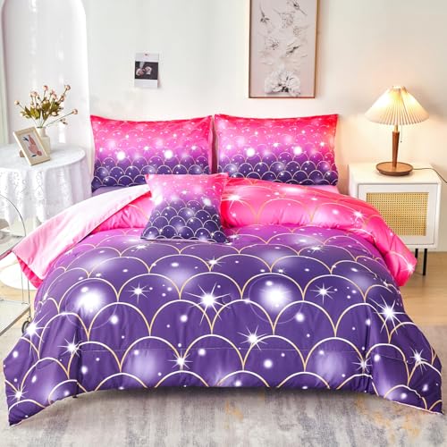 Pink Purple Mermaid