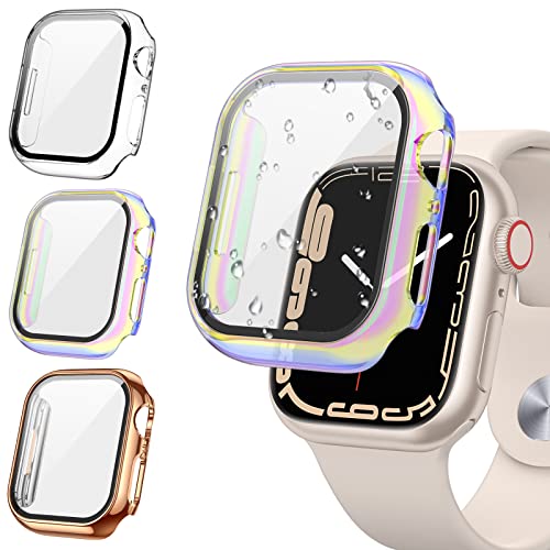 Clear/Glossy Rose Gold/Iridescent