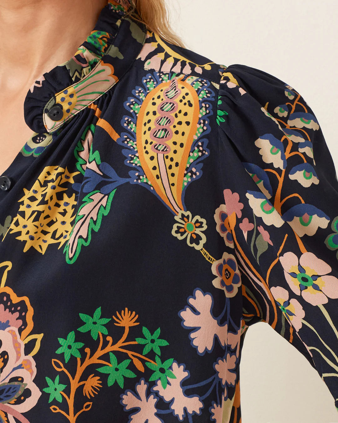 Alix Of Bohemia Winn Desert Flower Shirt - Vintage Floral Print Women's T-Shirt for Casual Wear & Boho Fashion