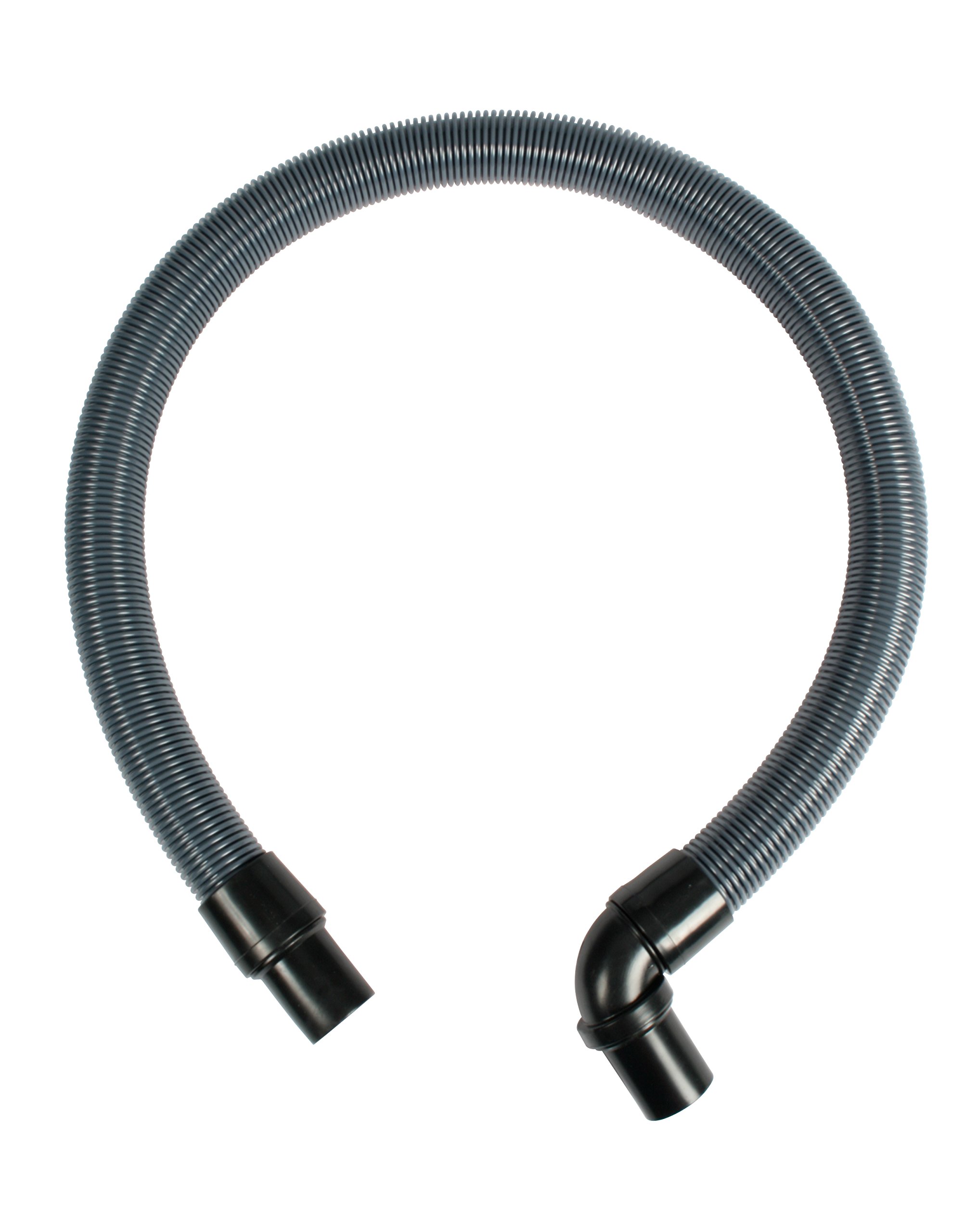 Cen-Tec Systems 91365 4-Ft Crushproof Vacuum Hose - 1.5-Inch Cuffs, Silver | Heavy-Duty Flexible Hose for Shop Vacs, Dust Collection & Industrial Cleaning