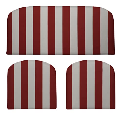 Red & White Cabana Stripe