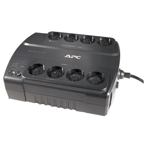 APC by Schneider Electric Back-UPS ES BE550G 500VA Desktop UPS - 16 Hour Recharge, 3 Minute Standby, 220V AC Input, 230V AC Output - Perfect for Home Office & Computer Backup Power Protection