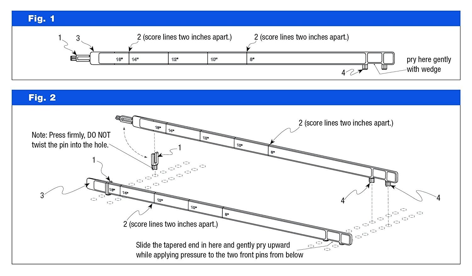 Universal Clear Plastic Gondola Shelf Dividers - 100 Pack Fits All Gondola Shelving up to 16