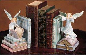 International Gift of Knowledge Bookends - Elegant Book Holders for Home & Office Decor, Perfect for Bookshelves, Desks, and Study Rooms