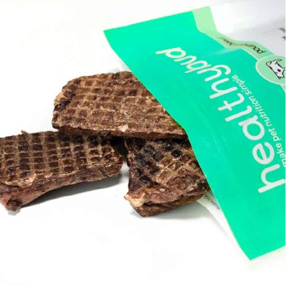 Premium Single Ingredient Beef Lung Dog Treats - All-Natural, Grain-Free, High-Protein Snacks for Training & Rewards - Perfect for Small, Medium & Large Breeds