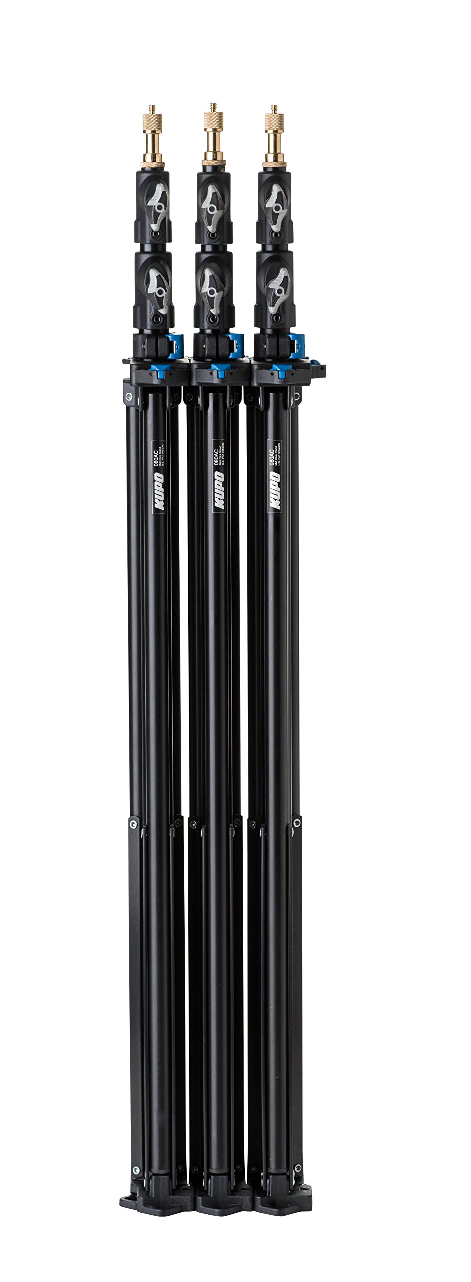 Kupo 8ft Midi Click Light Stand (KS041711) - Professional Adjustable Photography Lighting Stand for Studio, Video, YouTube & Live Streaming