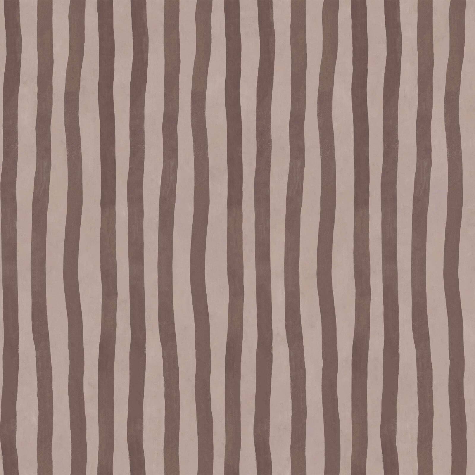 ARTIST'S STRIPE Wallpaper - Carnelian Pattern Sample | Premium Peel & Stick Wallpaper for Living Room, Bedroom & Home Decor