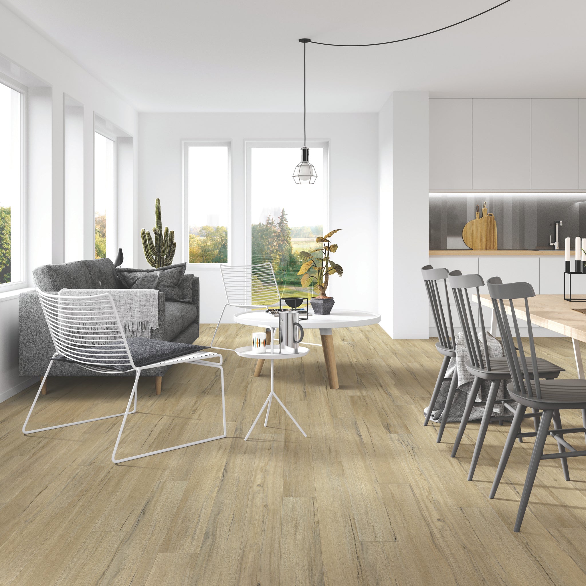 Coretec Plus Luxury Vinyl Plank Flooring – Dodwell Oak 5