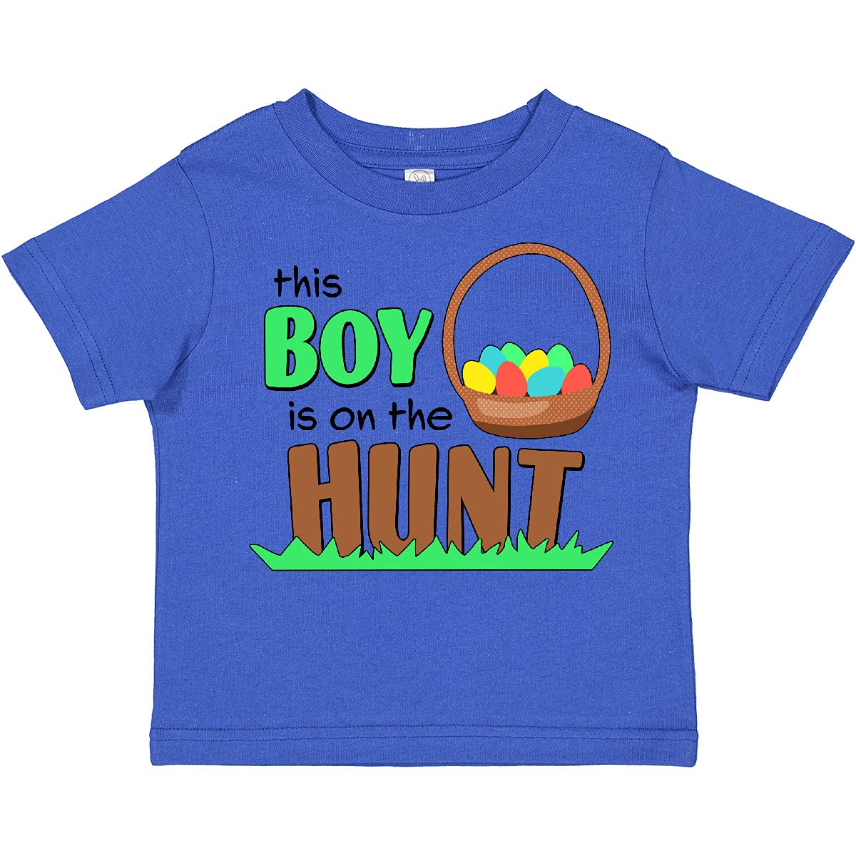 Easter Egg Hunt Toddler T-Shirt - Fun Holiday Outfit for Boys