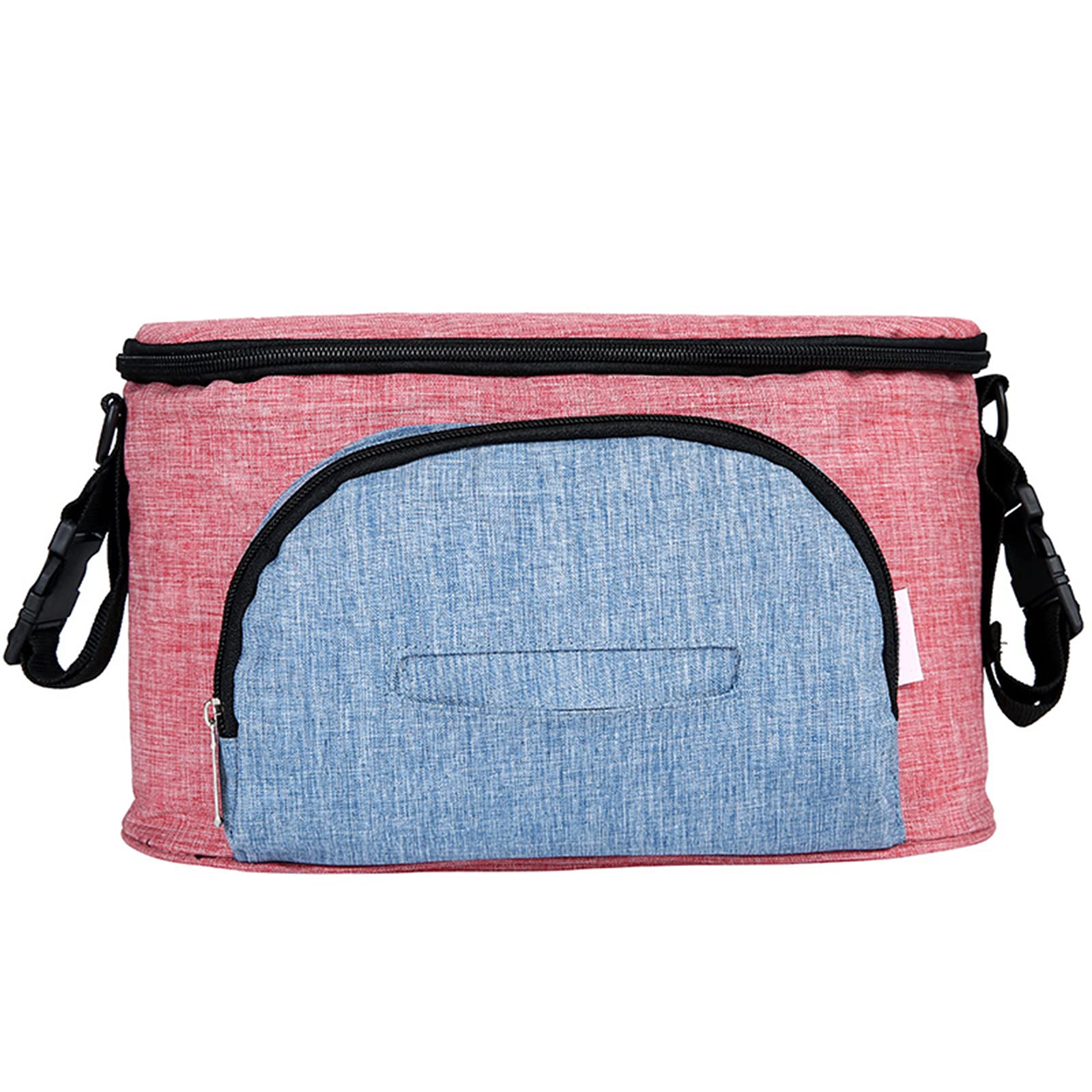 Wallfire Baby Stroller Organizer Bag - Detachable Hanging Storage Pouch for Diapers, Bottles & Toys | Easy Installation & Durable Fabric | Perfect for Shopping, Travel & Daily Walks