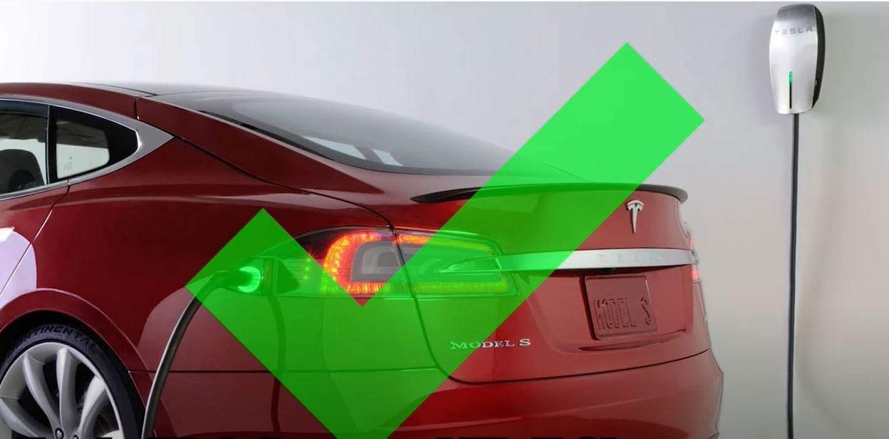 Tesla J1772 Adapter - Compatible with Tesla Wall Charger & Portable EV Charger | Fast Charging Solution for Home & Travel