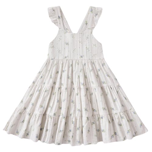 2# White Blue Floral