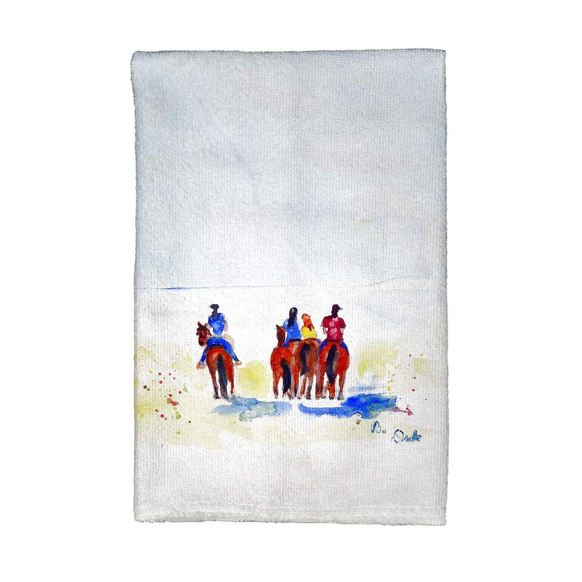 Betsy Drake KT892 Premium Beach Riders Kitchen Towels - Absorbent & Quick-Drying Dish Towels for Kitchen, Bathroom & Outdoor Use - Perfect for Cooking, Cleaning & Beach Picnics