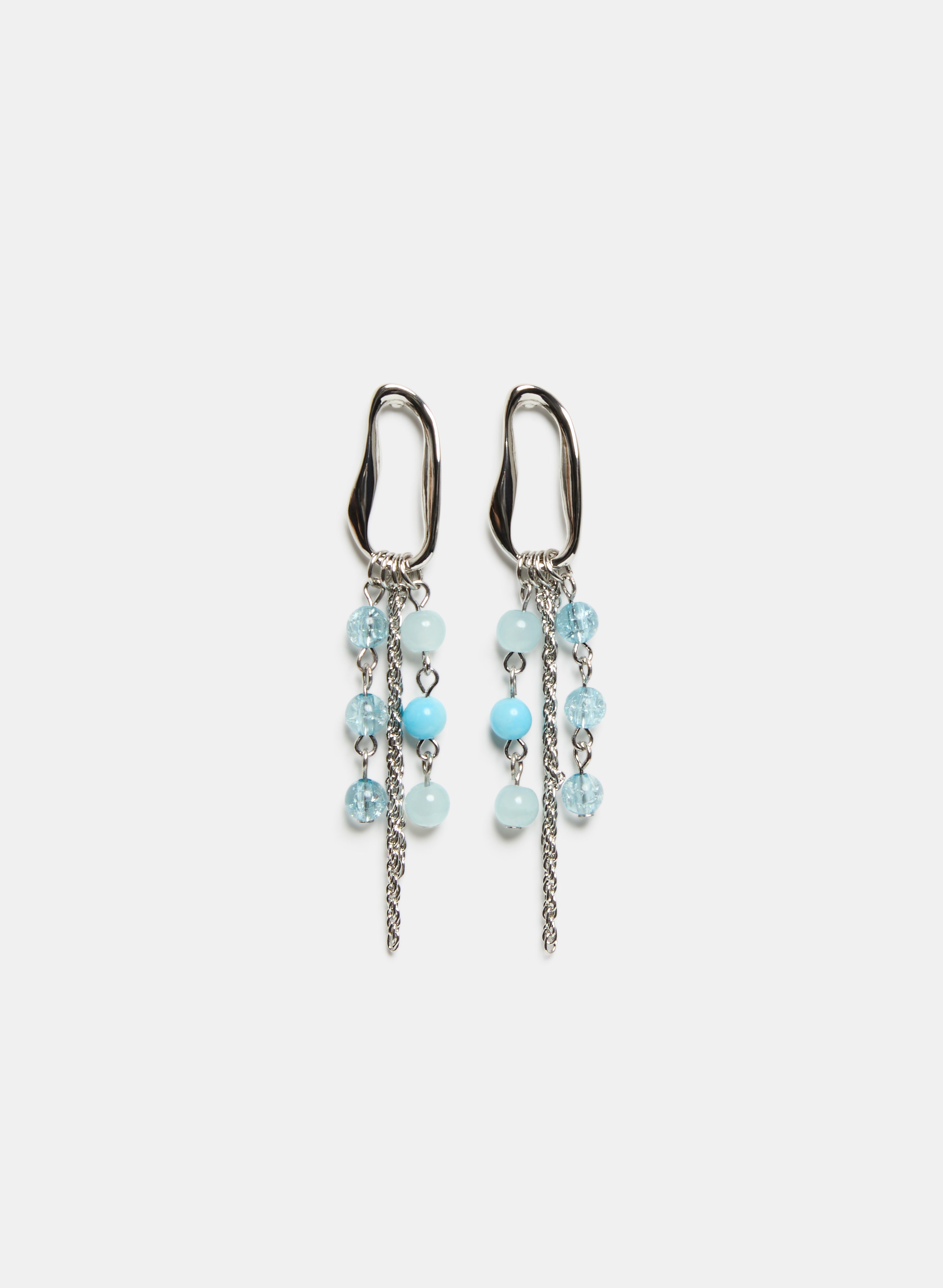 Beaded Multi Strand Chandelier Earrings for Women - Elegant Bohemian Dangle Earrings for Party, Wedding & Special Occasions