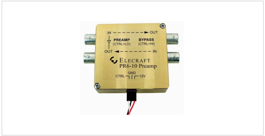 PR6 10 Low Noise Preamp K-Line Microphone Amplifier - Professional Studio Recording & Live Performance Audio Booster