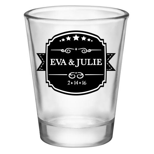 Custom BarConic® Shot Glasses - 1.75 oz (50ml) Heavy Duty Glass Shot Cups for Parties, Bars & Home Use - Perfect for Cocktails, Liquor & Tequila Shots