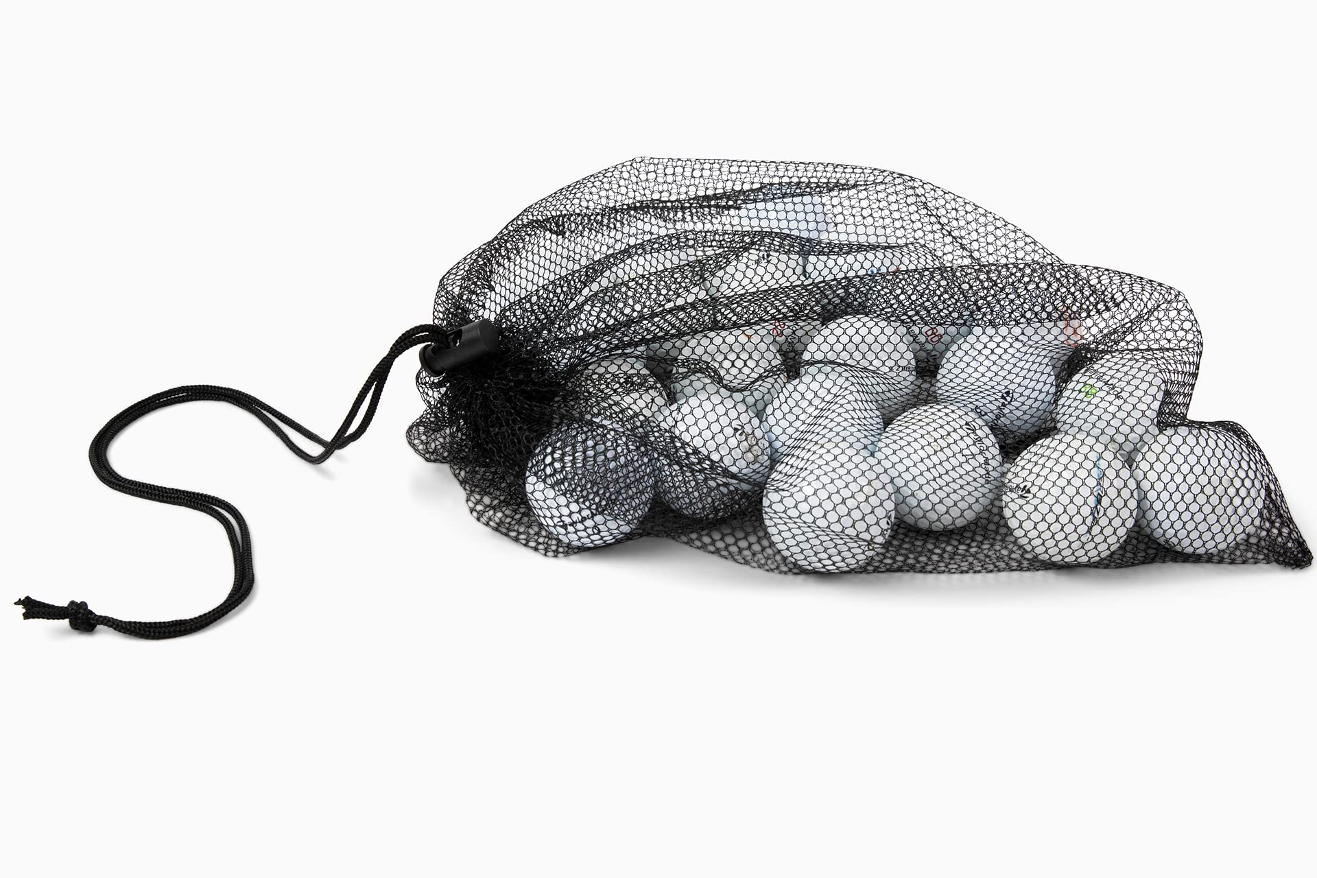 Premium Recycled & Used TaylorMade RocketBallz Golf Balls - 12/24/36 Pack with Mesh Storage Bag | High Performance Golf Balls for Driving Range, Practice & Casual Play