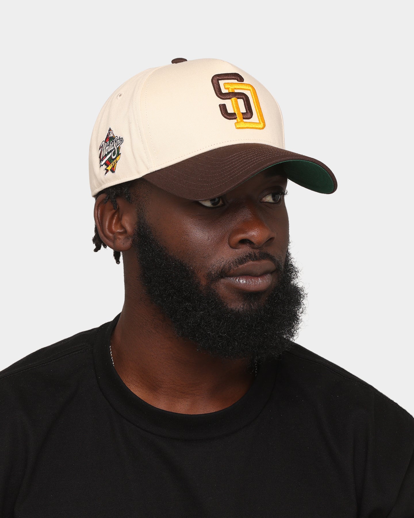 47 Brand San Diego Padres MVP Snapback Hat - Adjustable Baseball Cap for Men & Women - Perfect for Baseball Games, Sports Events & Casual Wear