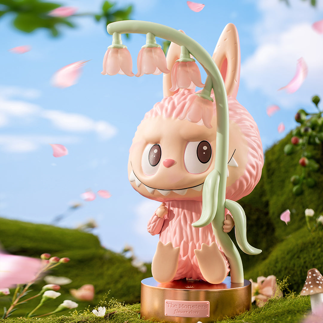 POP MART LABUBU The Monsters Flower Elves Night Light - Cute LED Desk Lamp for Bedroom, Nursery & Office Decor | Unending Love Collection