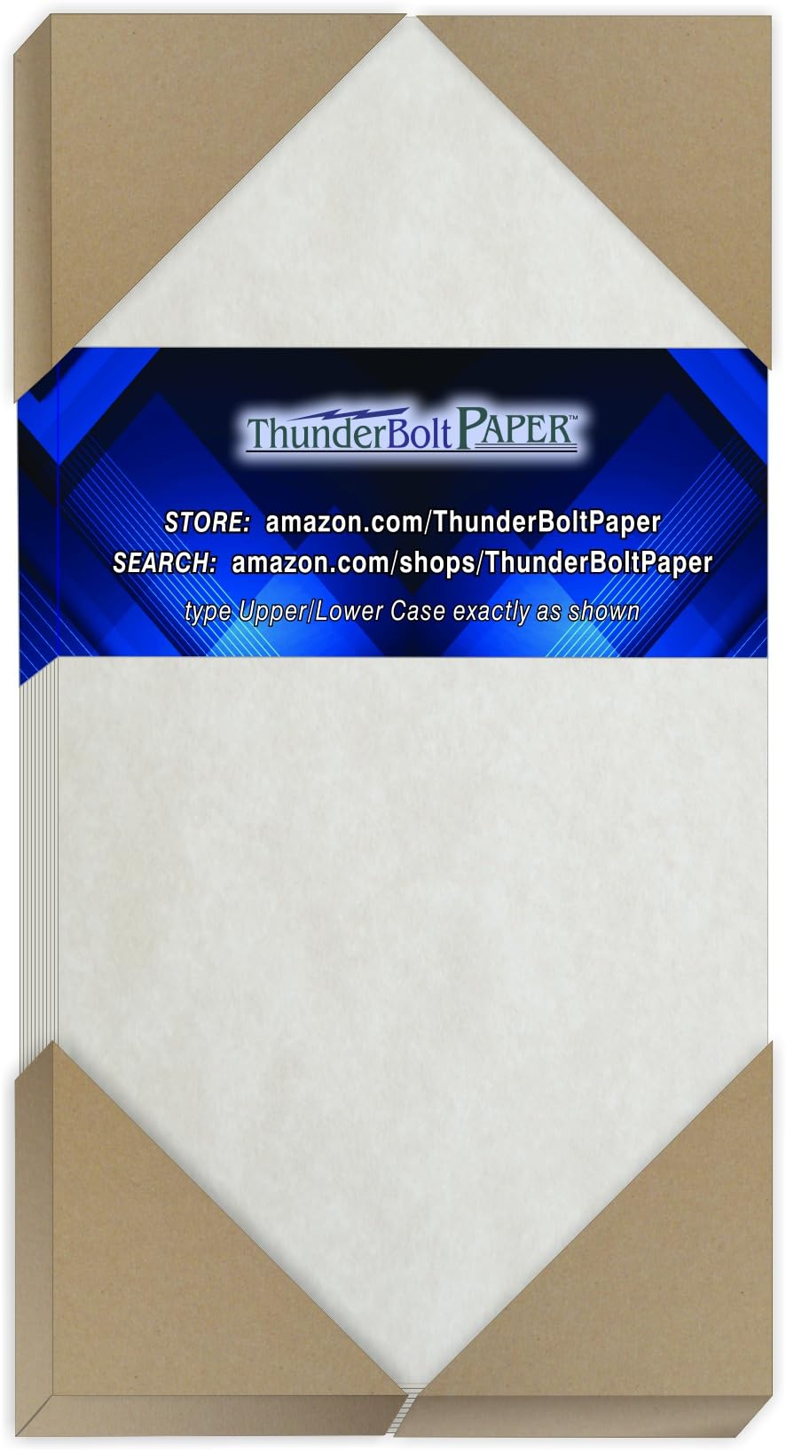 125 Gray Parchment 65lb Cover Weight Paper - 4