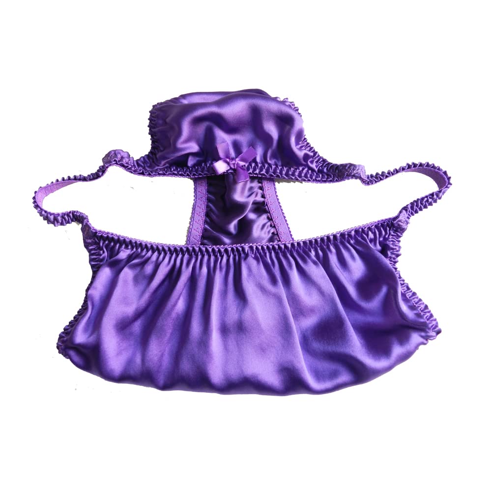 Luxury Women's Silk Panties - Sexy Satin Underwear Bikini Thong for Comfort & Sensual Wear | Perfect for Date Night, Bridal Lingerie & Special Occasions