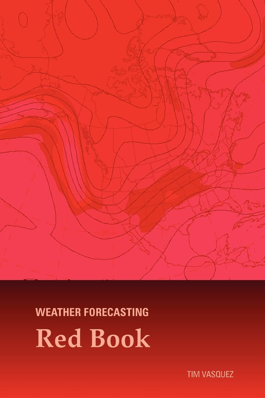 Accurate Weather Forecasting Red Book - Essential Guide for Outdoor Enthusiasts, Travelers & Meteorology Hobbyists | Perfect for Hiking, Camping & Storm Tracking
