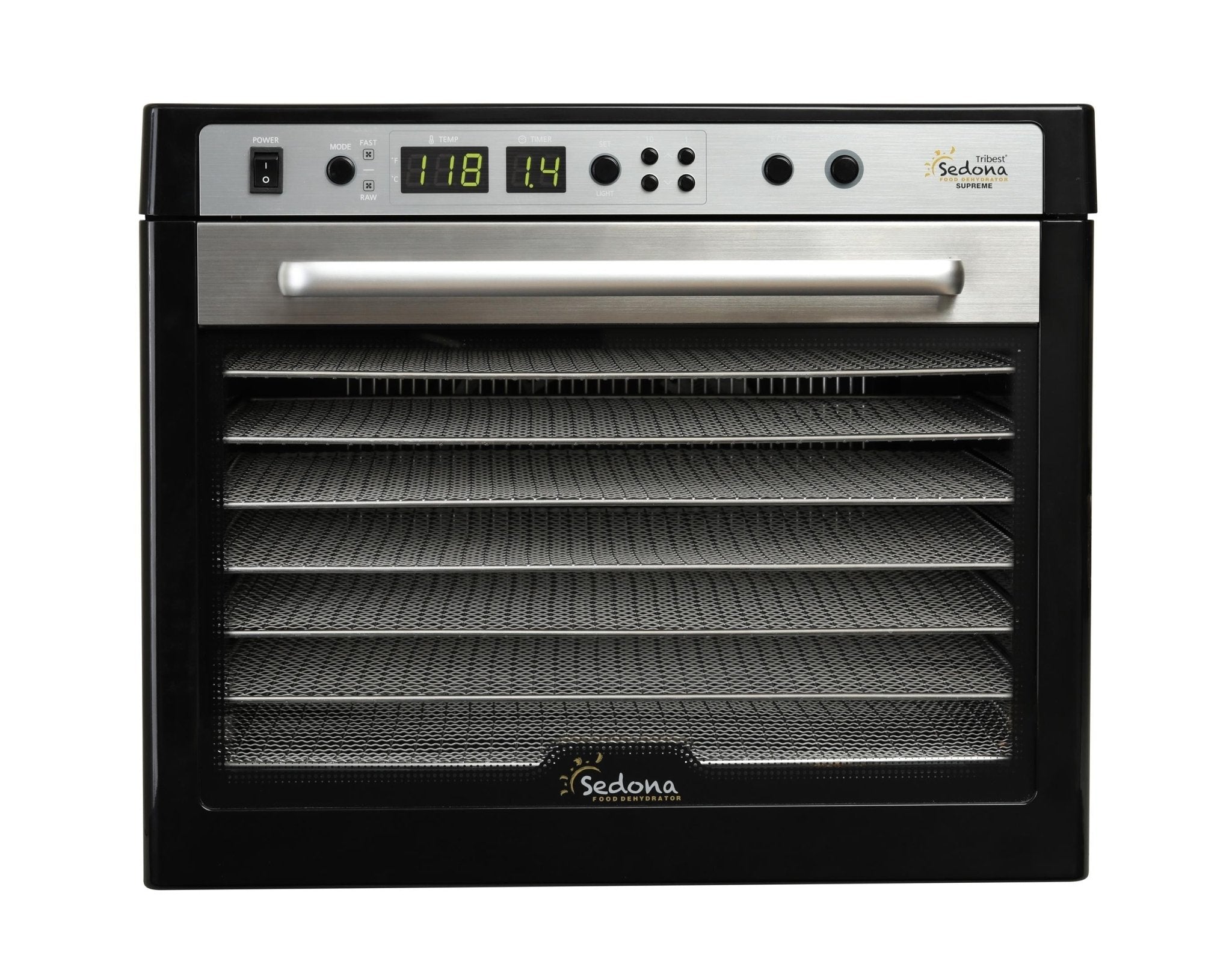 Sedona Supreme Commercial Food Dehydrator - Large Capacity for Drying Fruits, Vegetables, Jerky & Herbs - Perfect for Home Kitchen, Restaurants & Food Preservation