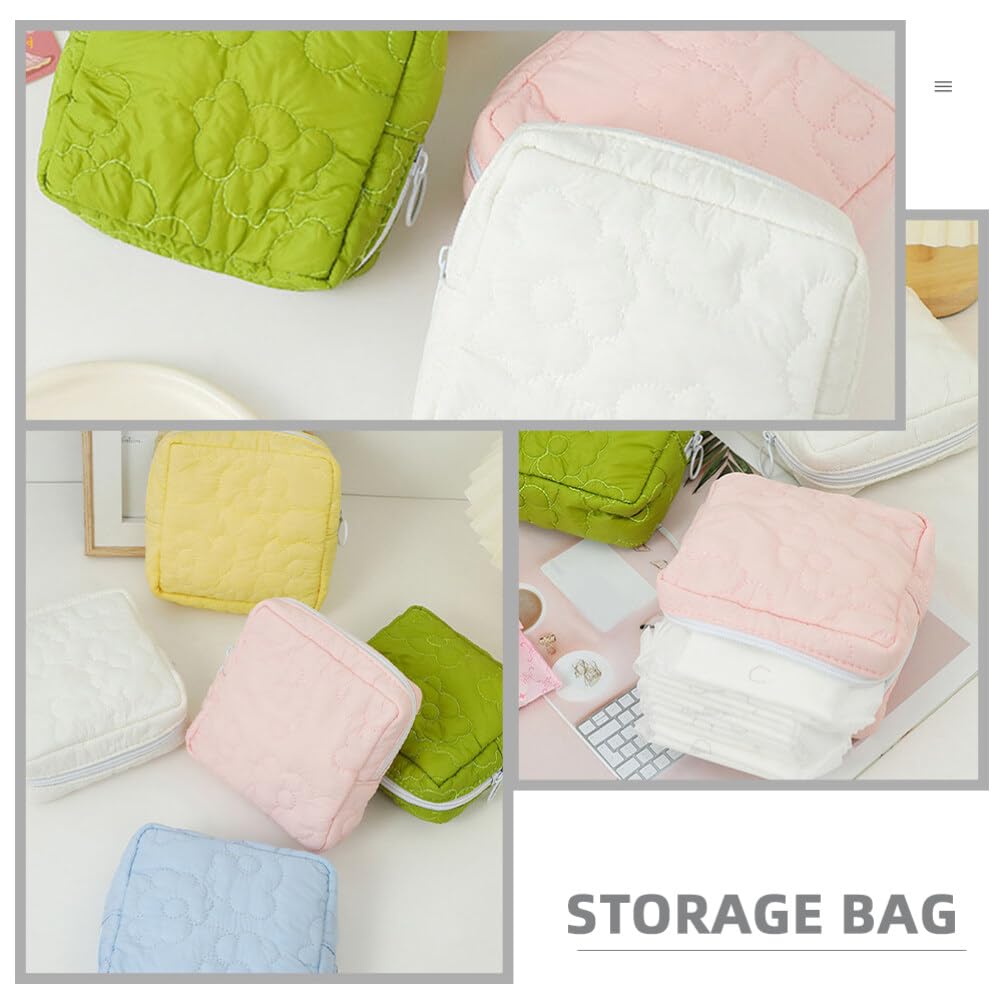 iplusmile 2-Pack Storage Bags for Sanitary Pads - Reusable Organizer Pouch for Feminine Hygiene Products, Nursing Pads & Cosmetics - Perfect for Travel, Gym & Daily Essentials Organization