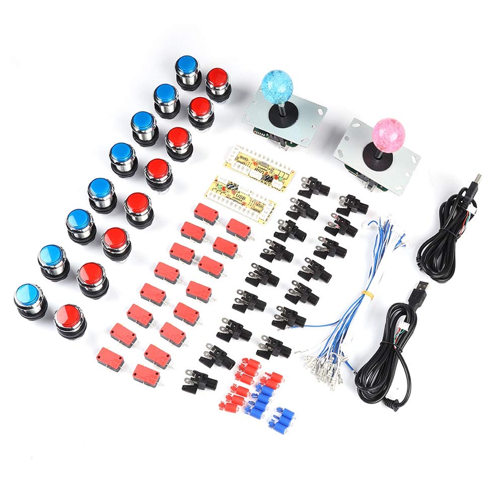 Estink USB Encoder Arcade Kit - DIY Arcade Game Controller Parts for MAME & Retro Gaming | Perfect for Arcade Machine Builders & Fighting Game Enthusiasts | Home Arcade Setup & Game Room Upgrade
