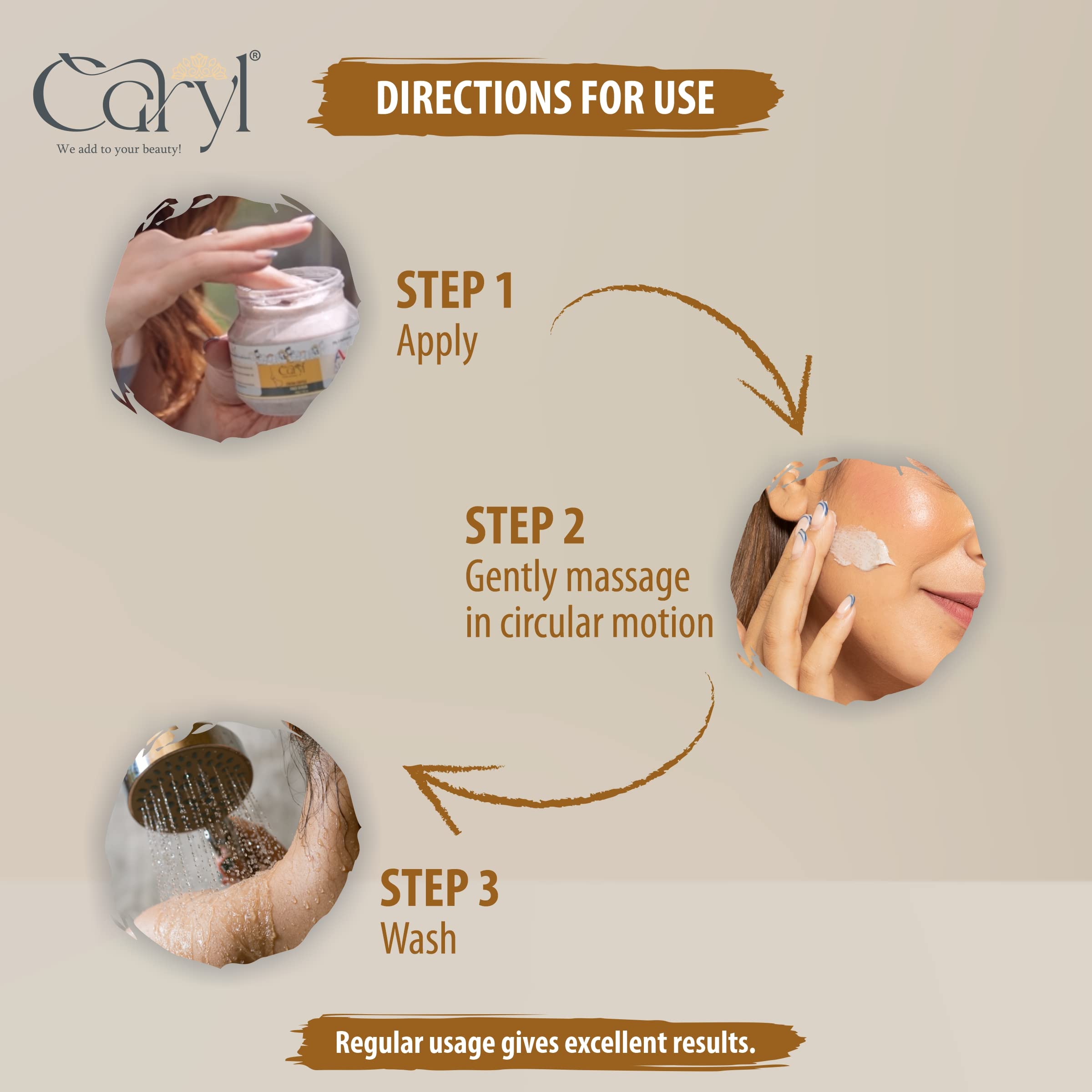 **Caryl 200g Cocoa Coffee Face Scrub – Deep Exfoliating Tan & Dirt Remover for Women & Men | Blackhead & Dead Skin Cleanser | All Skin Types | Paraben & Sulfate Free | Perfect for Daily Skincare & Spa Days**