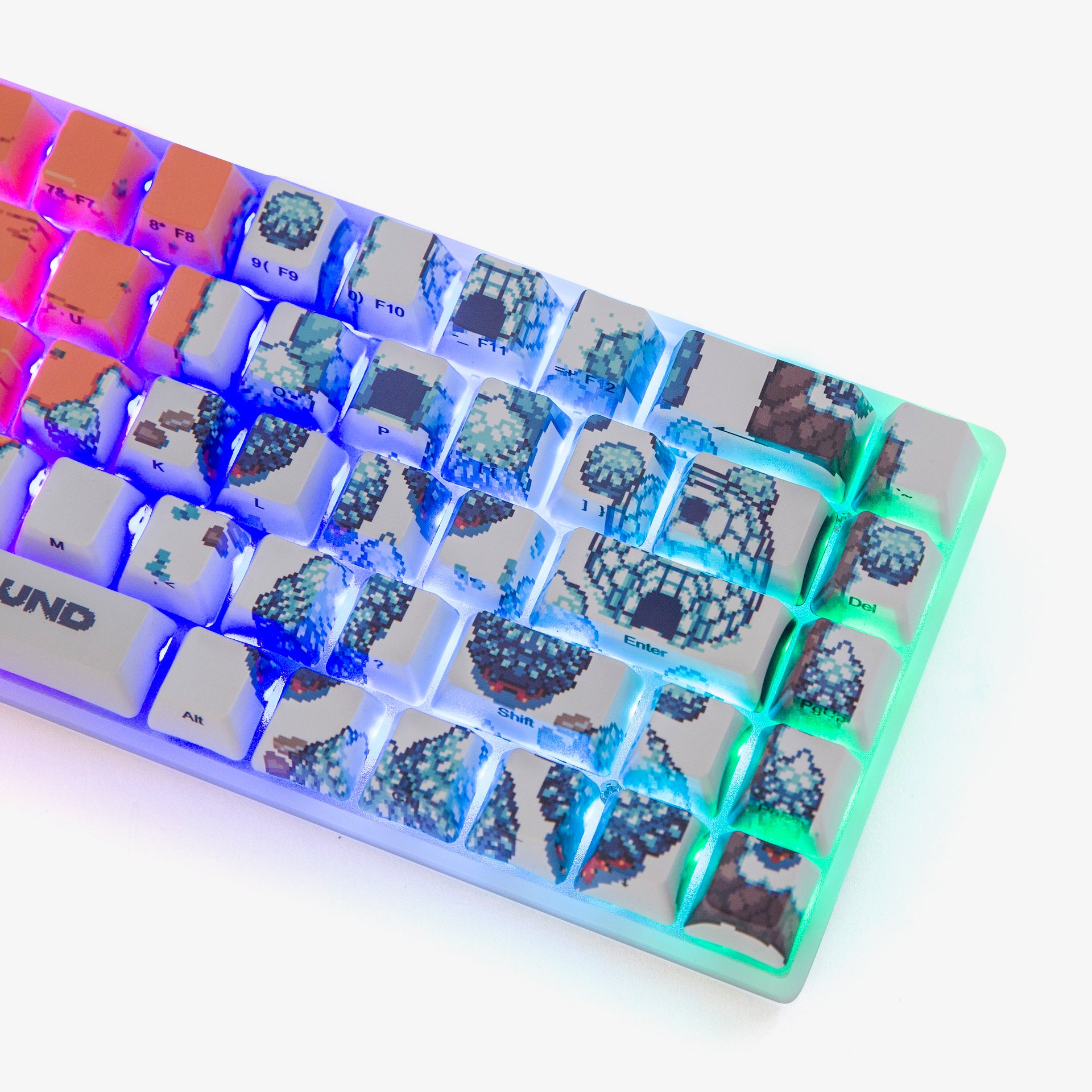 Higround Gaming Keyboard - Mechanical RGB Backlit Wired Keyboard for PC, Mac - Fast Responsive Switches for Esports & Typing - Perfect for Gaming, Streaming & Office Work
